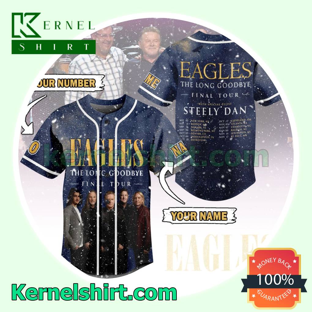 Eagles The Long Goodbye Final Tour Custom Jerseys