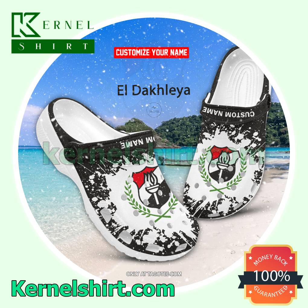 El Dakhleya Football Personalized Crocs