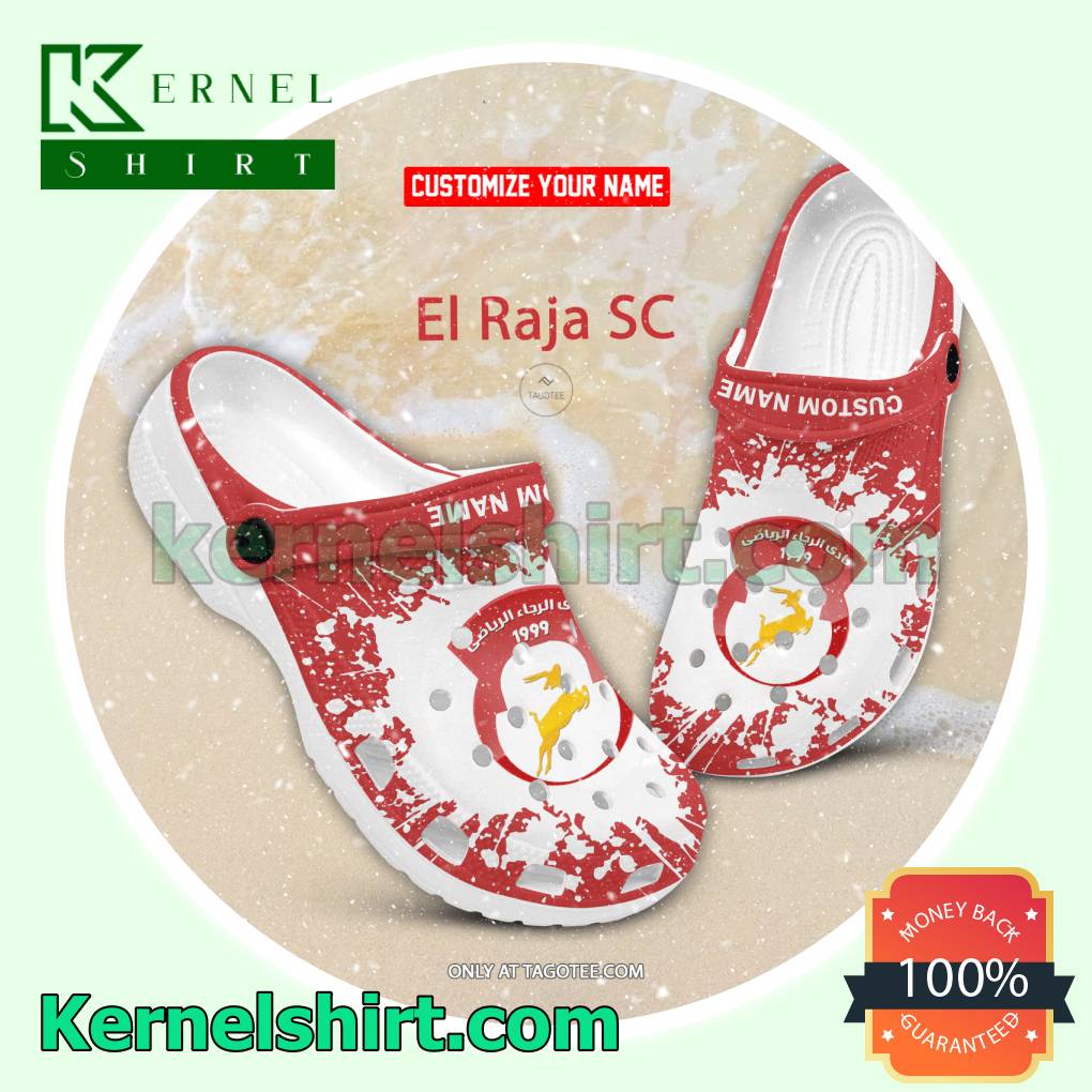 El Raja SC Football Personalized Crocs