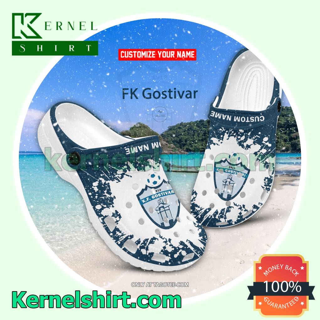 FK Gostivar Football Personalized Crocs