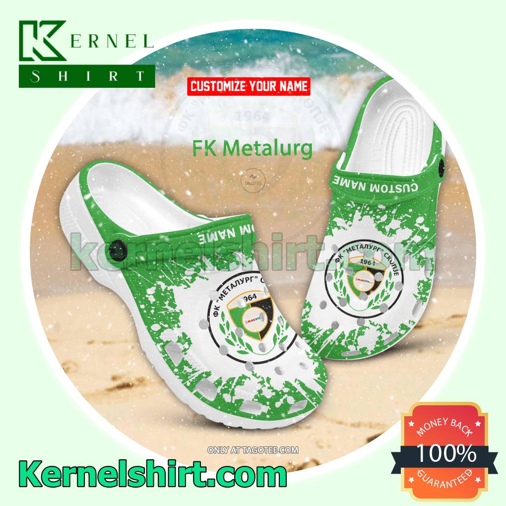 FK Metalurg Football Personalized Crocs