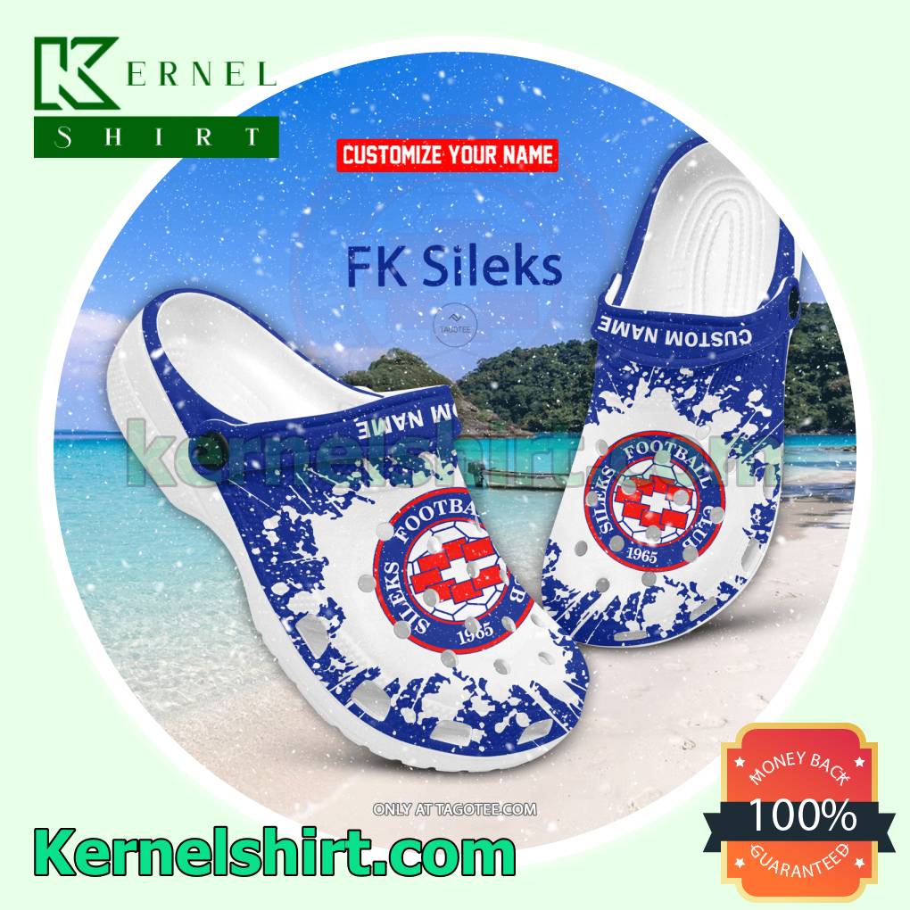 FK Sileks Football Personalized Crocs
