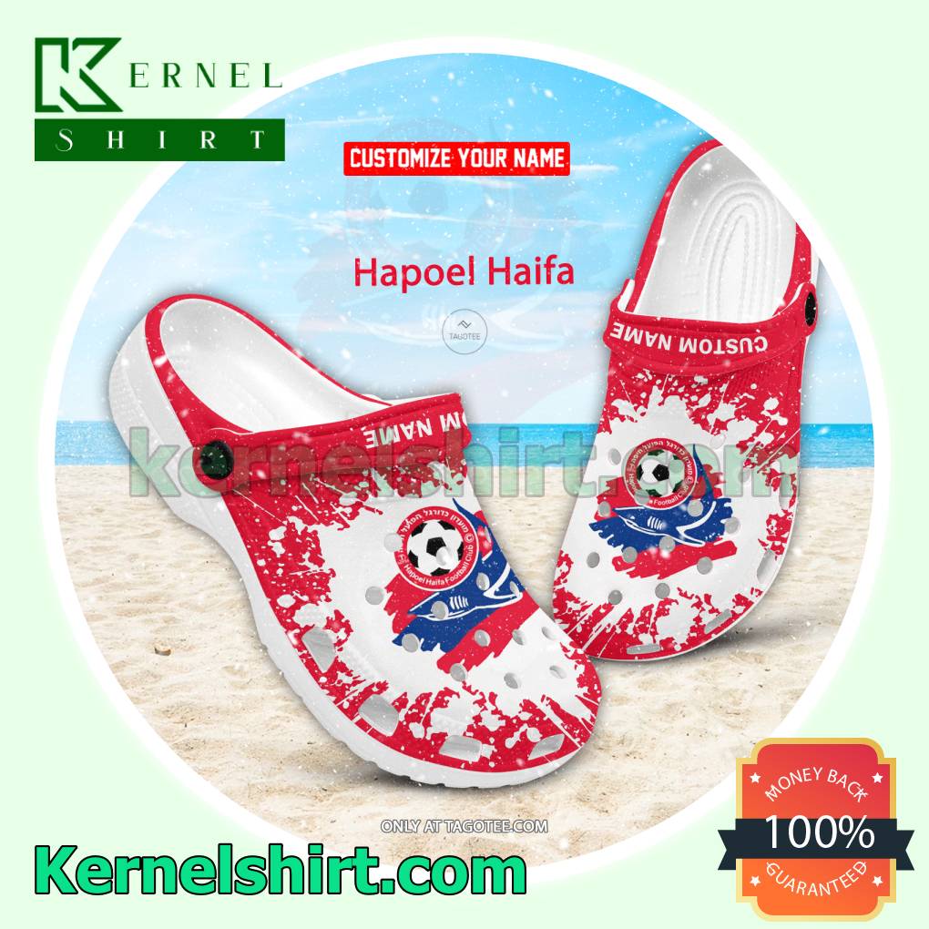 Hapoel Haifa Football Personalized Crocs