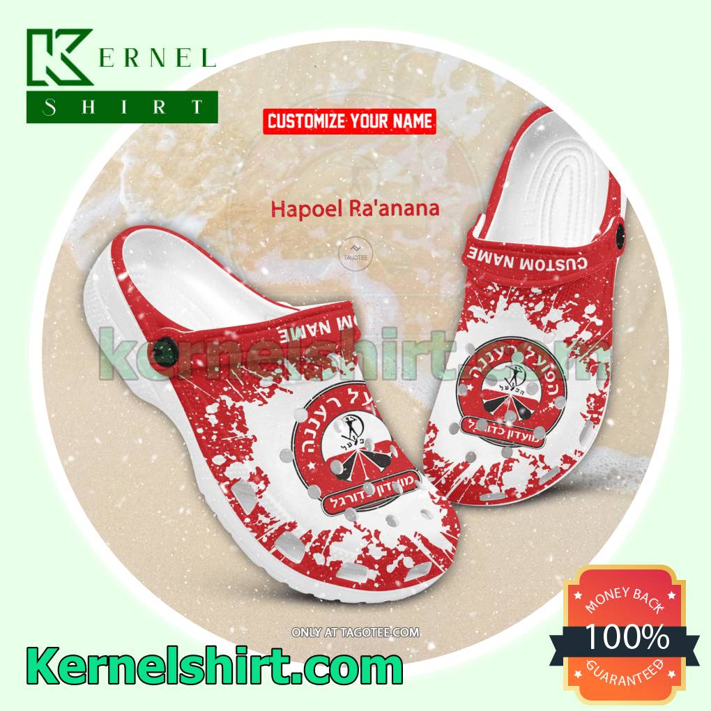 Hapoel Ra'anana Football Personalized Crocs