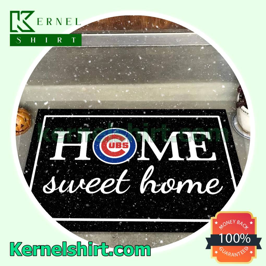 Home Sweet Home Chicago Cubs Welcome Mats
