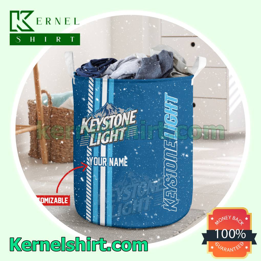 Keystone Light Laundry Basket a