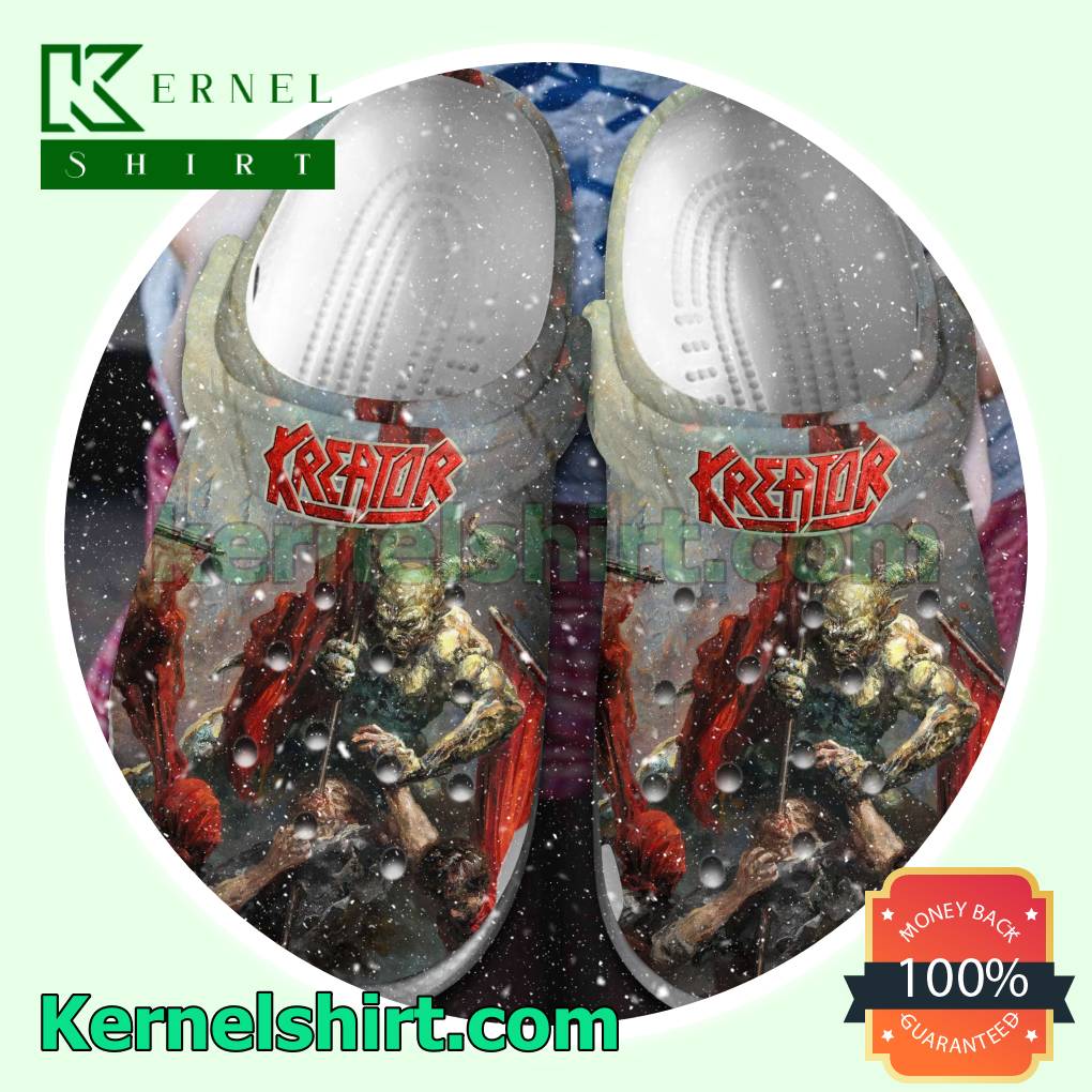 Kreator Hate Uber Alles Album Cover Crocs Clogs