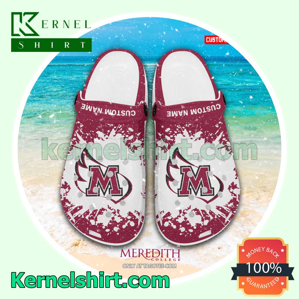 Meredith College Logo Clogs For Women a