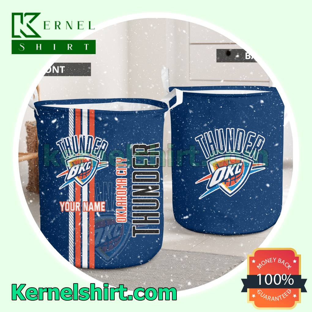 NBA Oklahoma City Thunder Laundry Basket