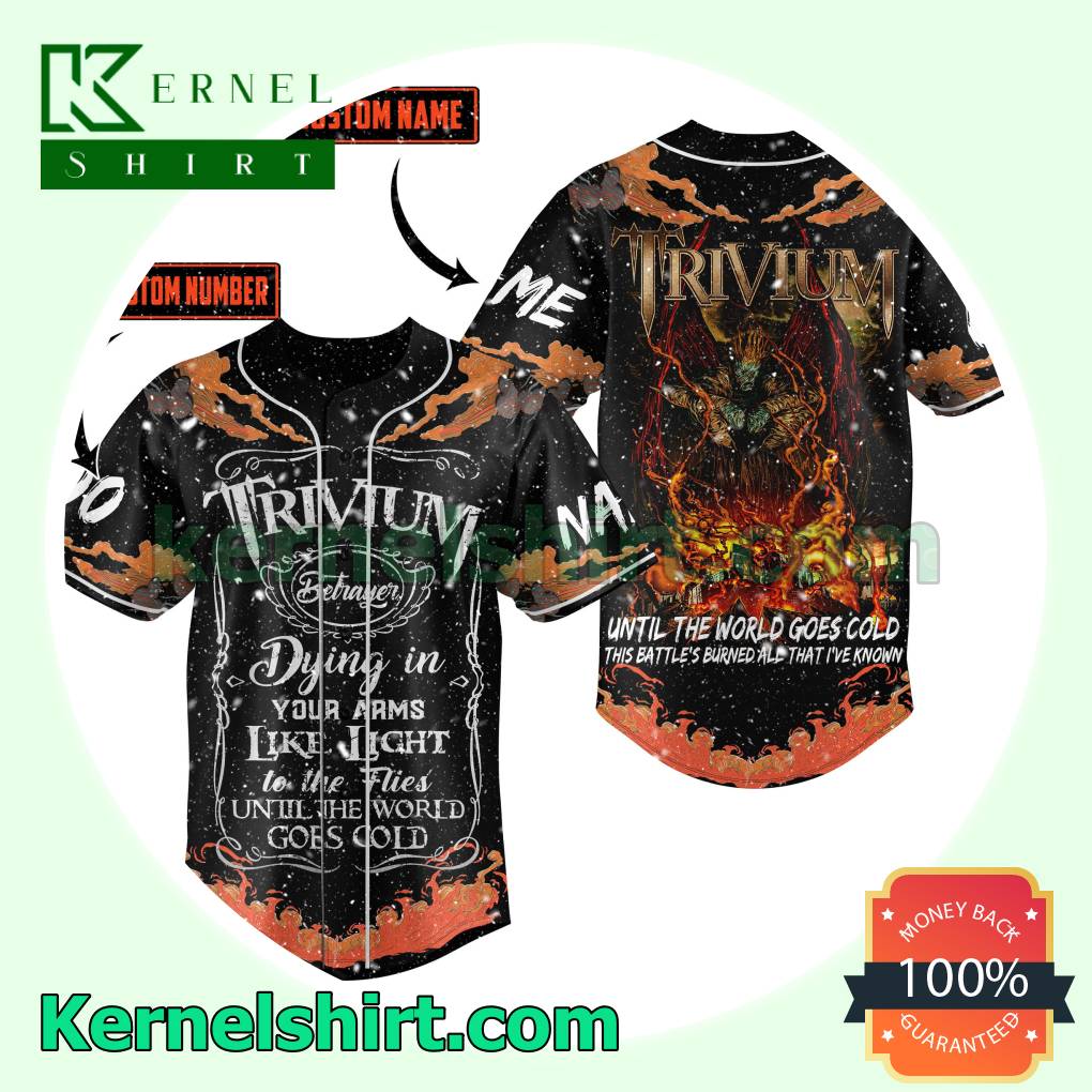 Trivium Dying In Your Arms Personalized Button-down Jerseys