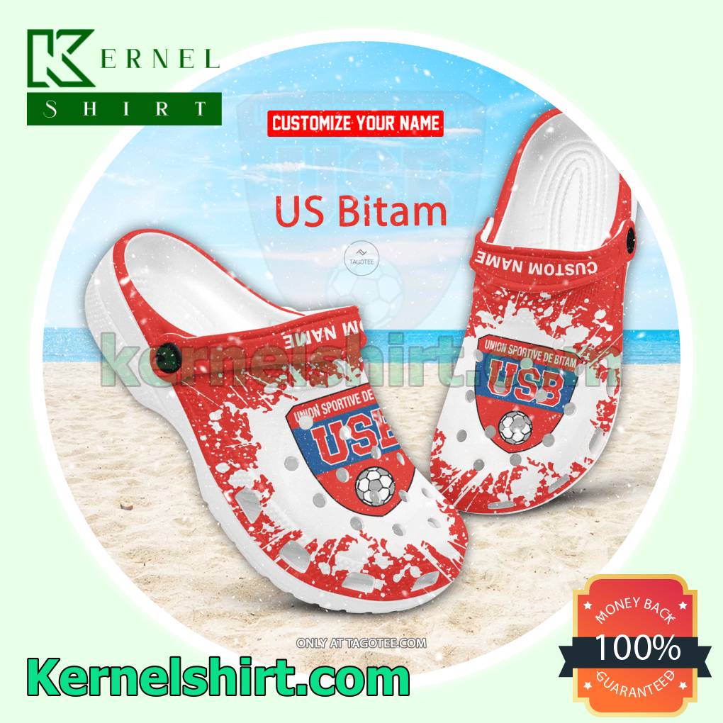 US Bitam Football Personalized Crocs