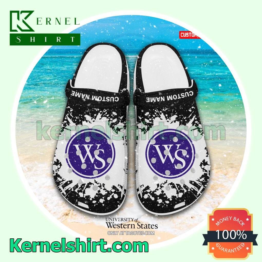 University of Western States Logo Clogs For Women a