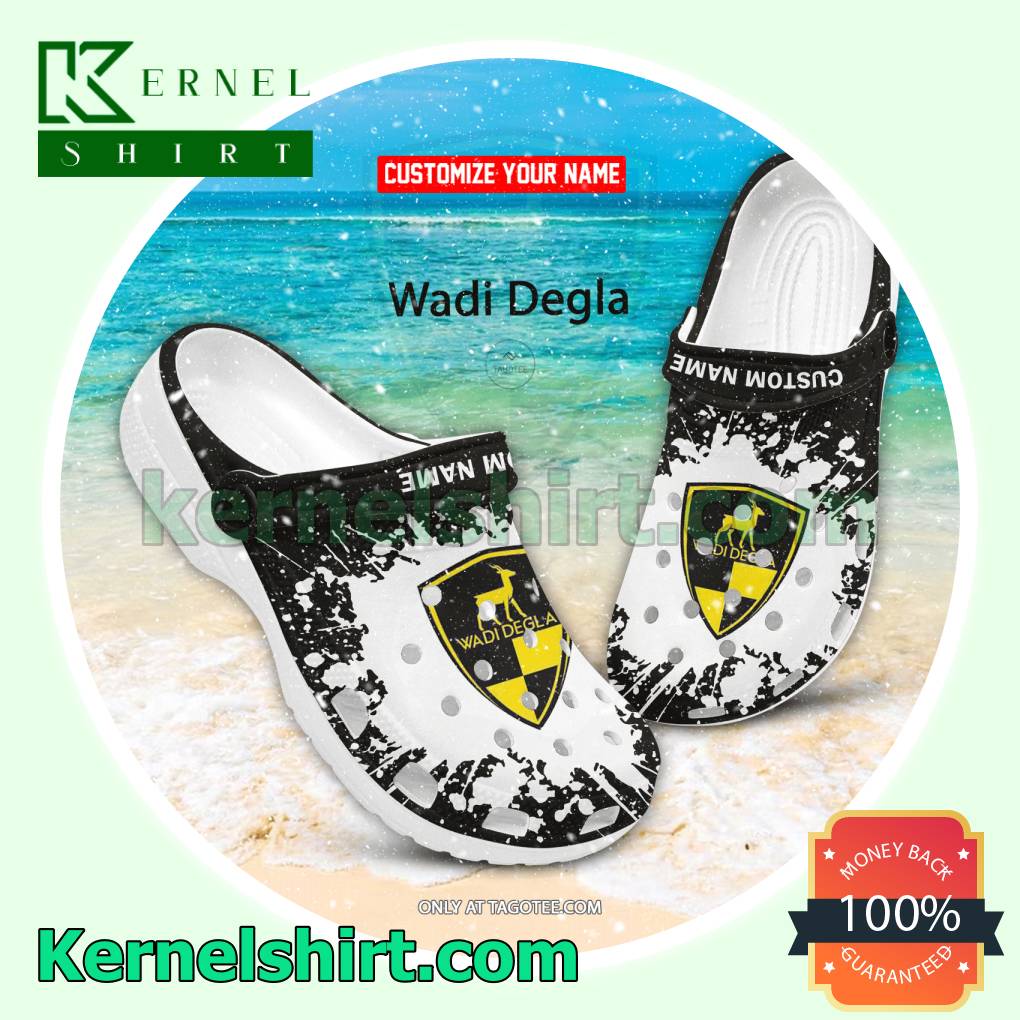 Wadi Degla Football Personalized Crocs