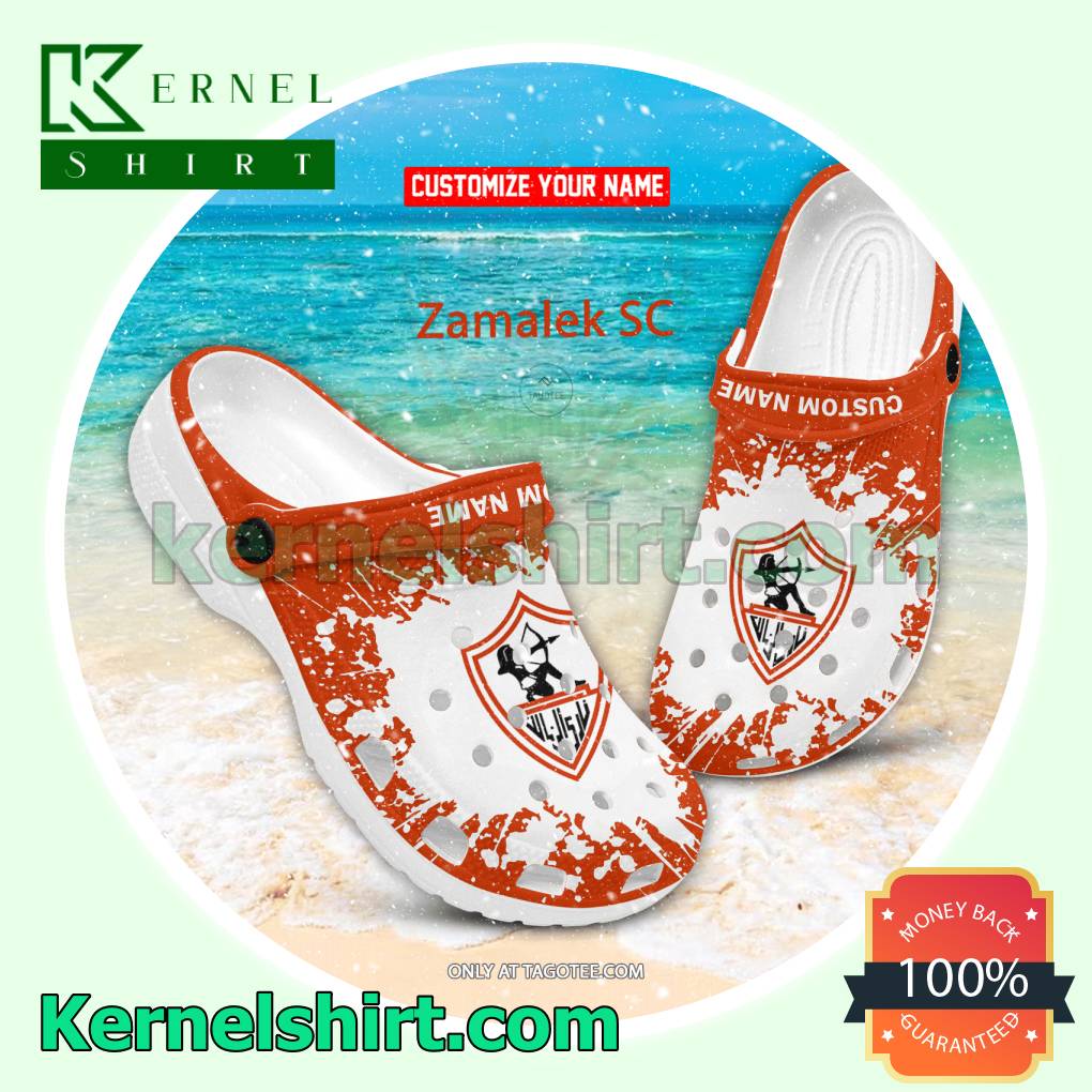 Zamalek SC Football Personalized Crocs