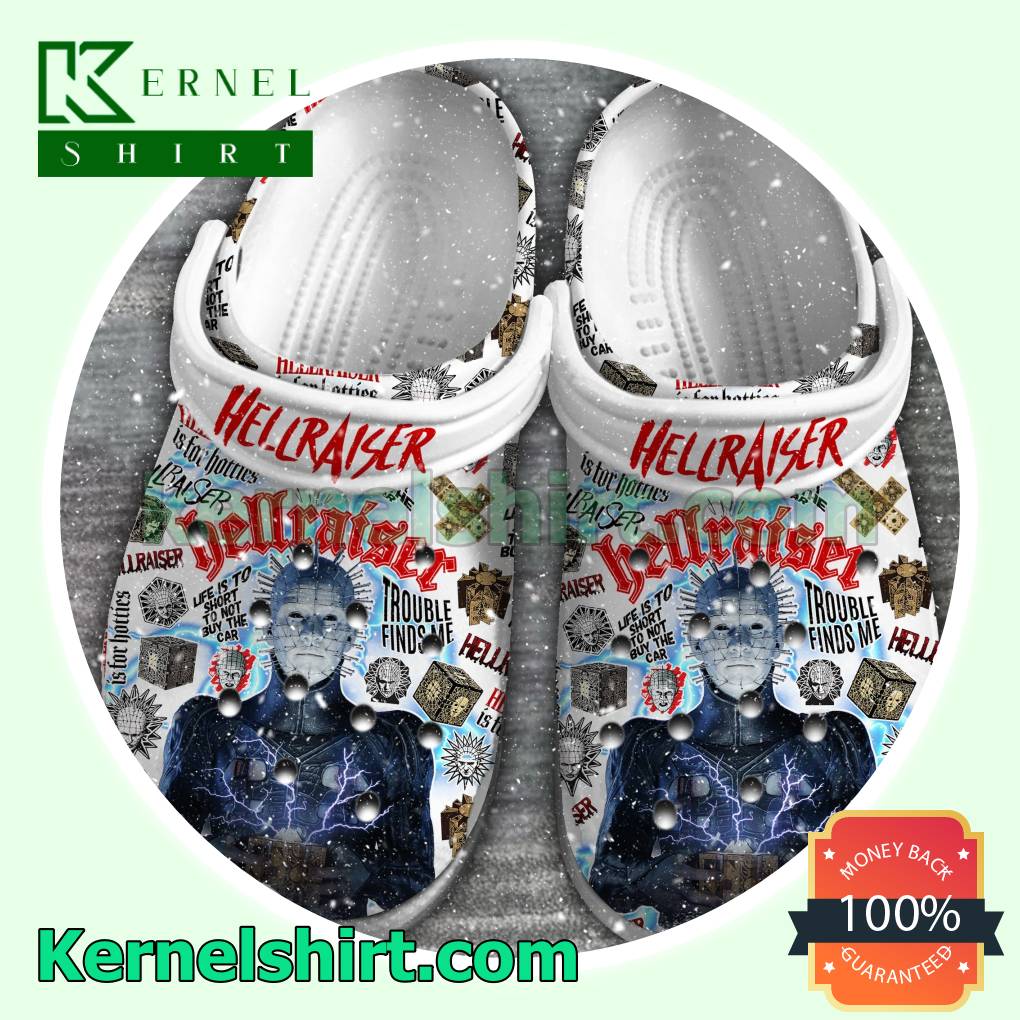 Hellraiser Trouble Finds Me Clog Unisex Crocs a