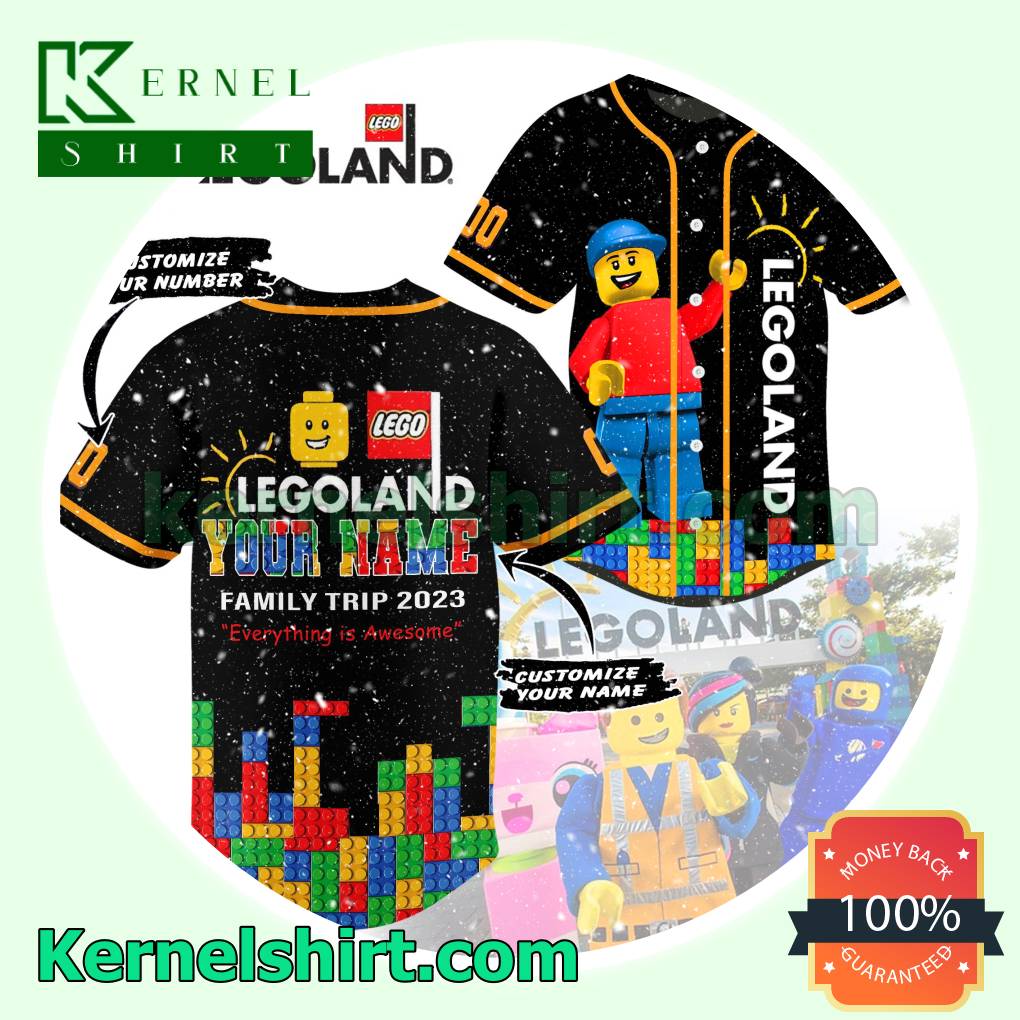Legoland Family Trip 2023 Custom Jerseys
