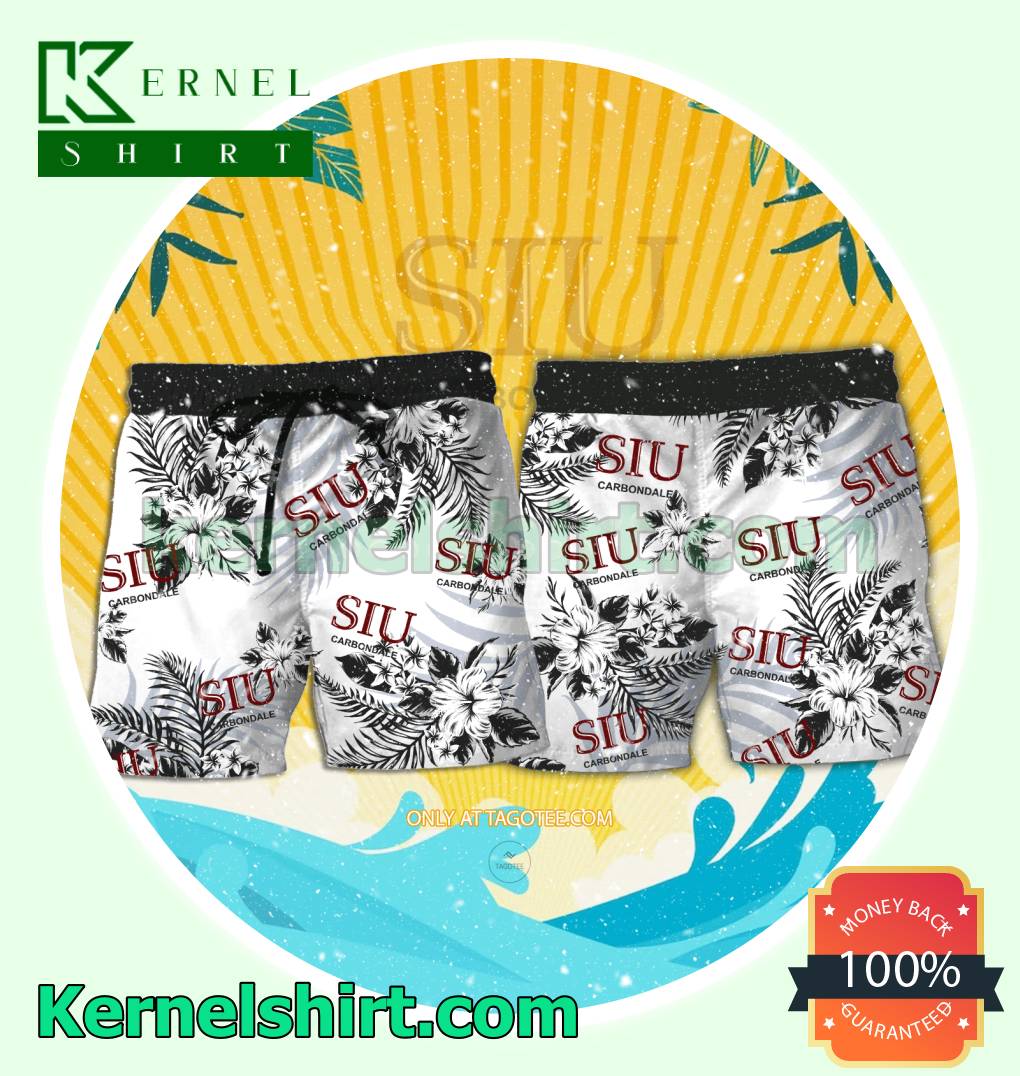 Southern Illinois University Carbondale Summer Shirt, Beach Shorts a