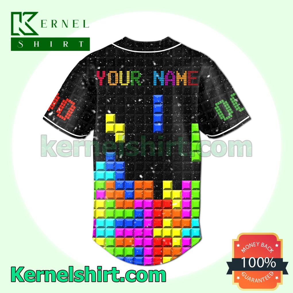Tetris Game Custom Jerseys b