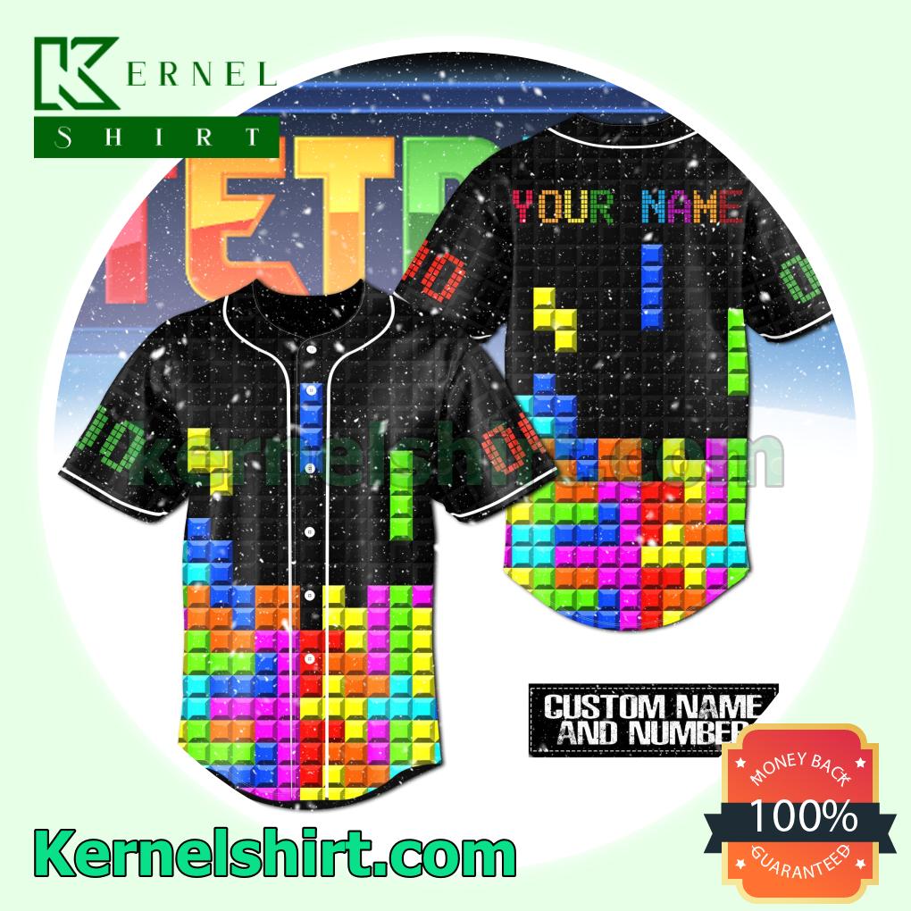 Tetris Game Custom Jerseys