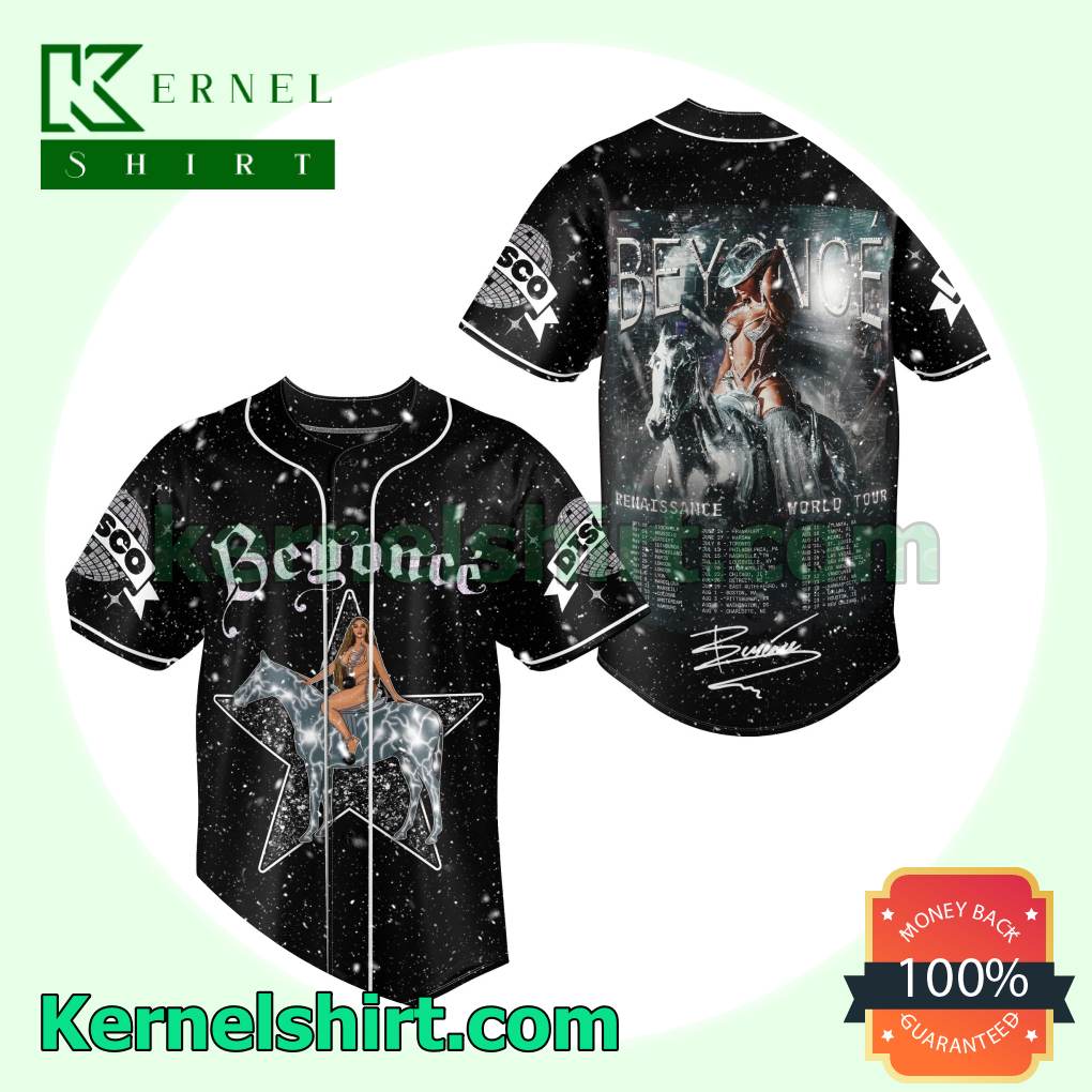 Beyonce Renaissance World Tour Signature Men Jerseys