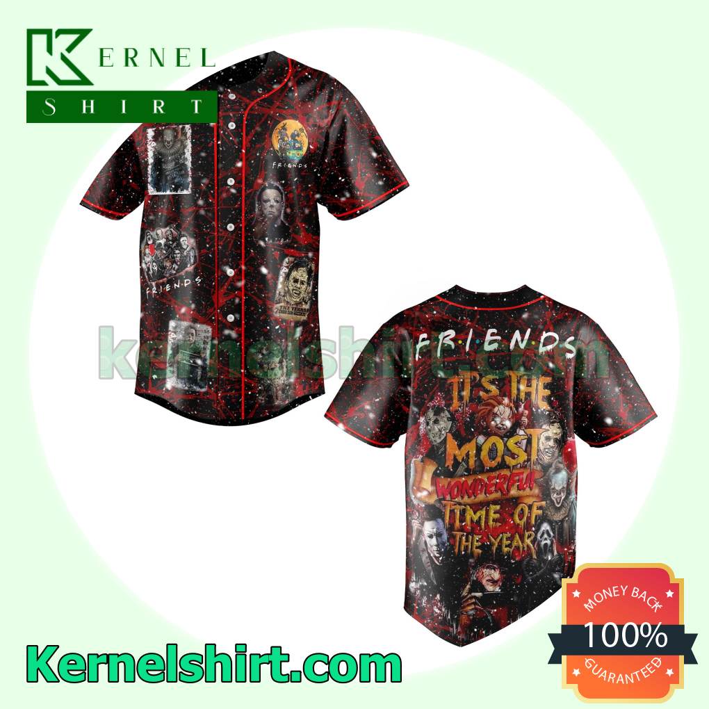 Horror Characters Friends It's The Most Wonderful Time Of The Years Men Jerseys