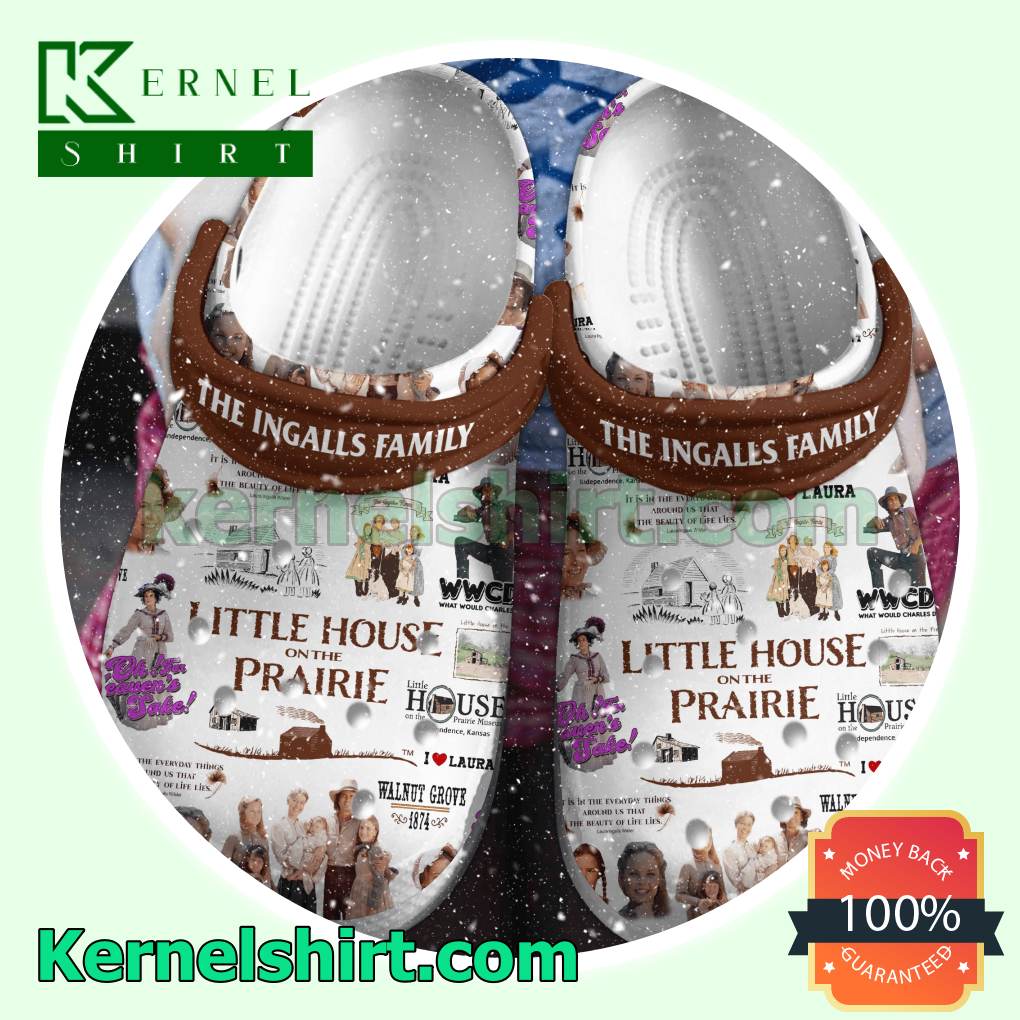 Little House On The Prairie The Ingalls Family Crocs Sandals
