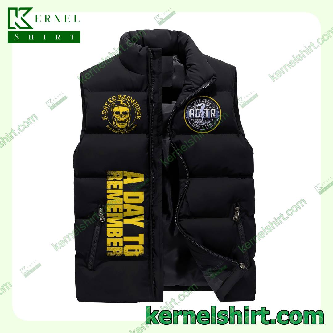A Day To Remember For Those Who Have Heart Winter Puffer Vest a