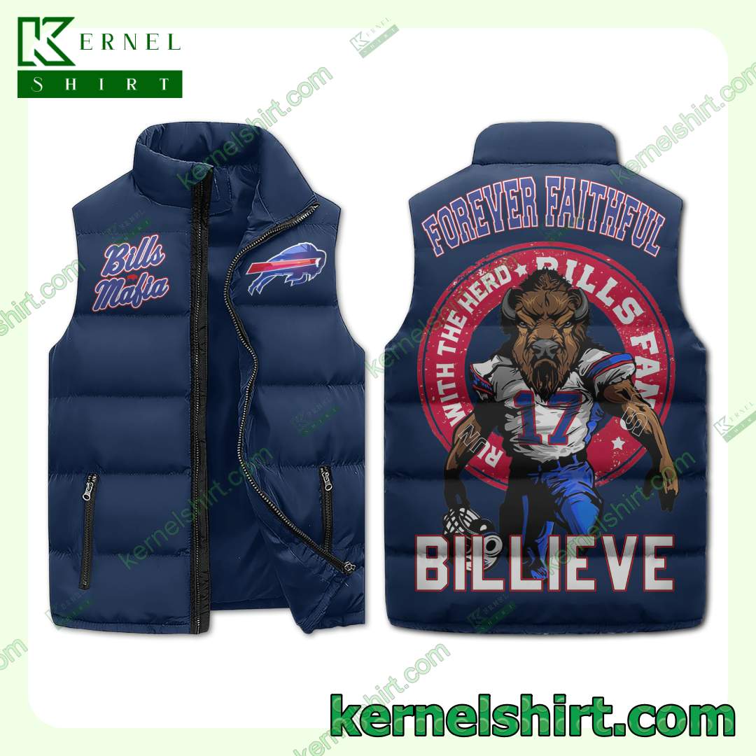 Buffalo Bills Forever Faithful Billieve Winter Thick Vest