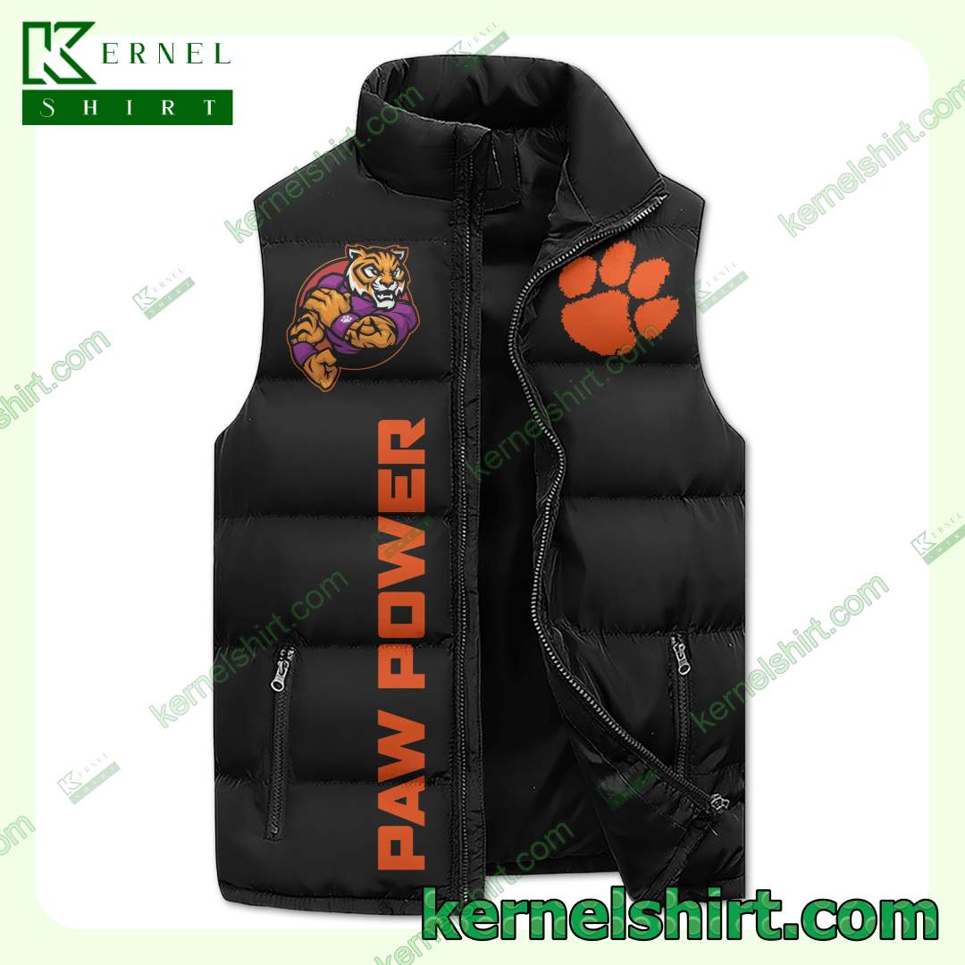 Best Gift Damn Right I Am Clemson Tigers No Matter What Winter Thick Vest