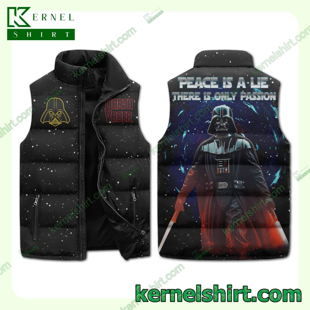 Darth Vader Peace Is A Lie There Is Only Passion Winter Thick Vest