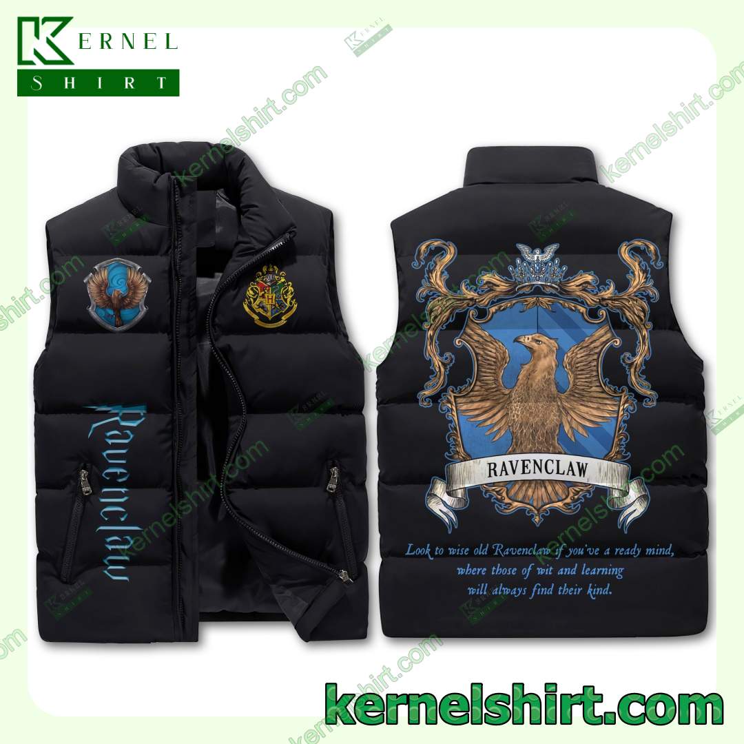 Harry Potter Ravenclaw Men's Puffer Vest