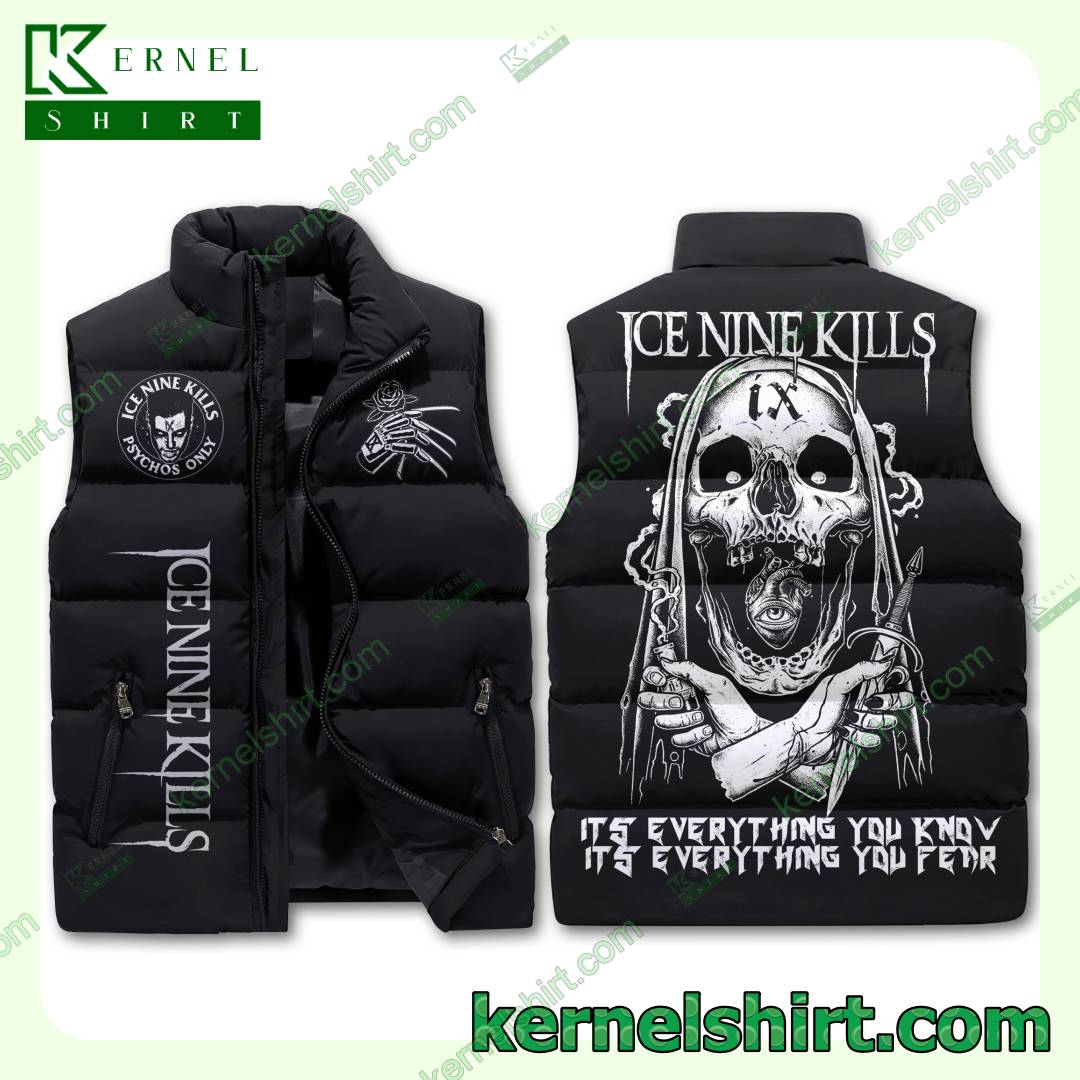 Ice Nine Kills It's Everything You Know Winter Puffer Vest