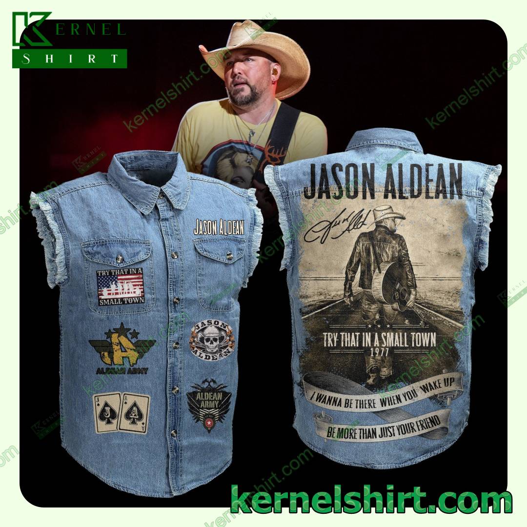 Jason Aldean Try That In A Small Town 1977 Men’s Punk Vests
