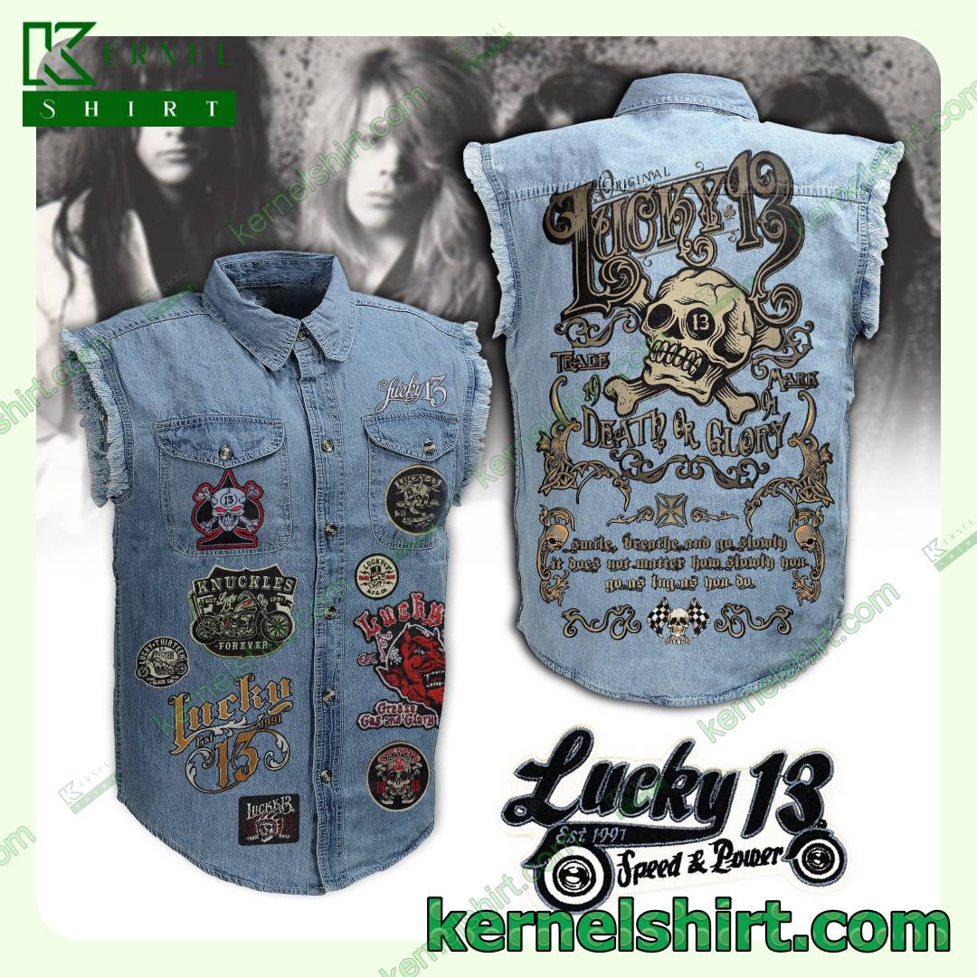 Lucky 13 Death Or Glory Men’s Punk Vests