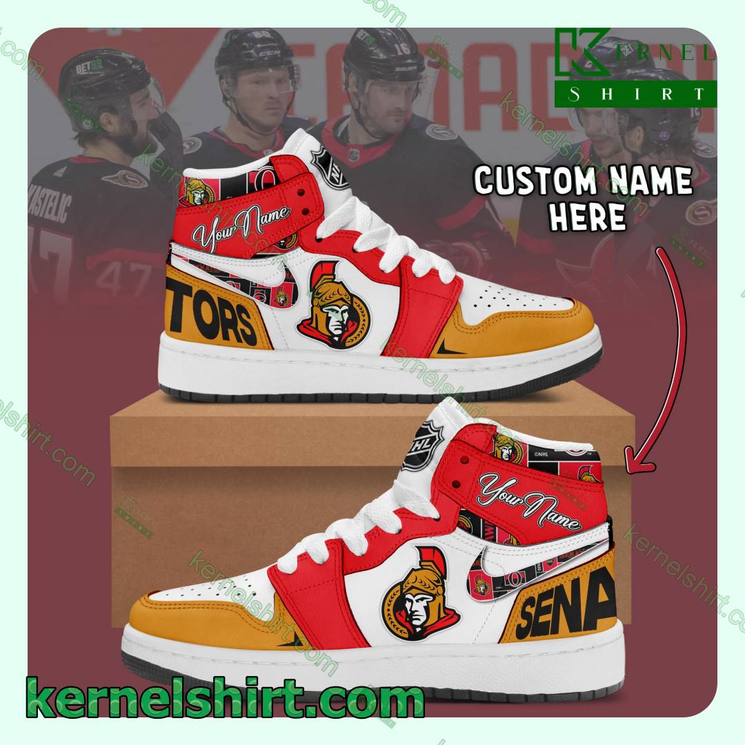 Ottawa Senators Jordan 1 Retro High Men's Shoes