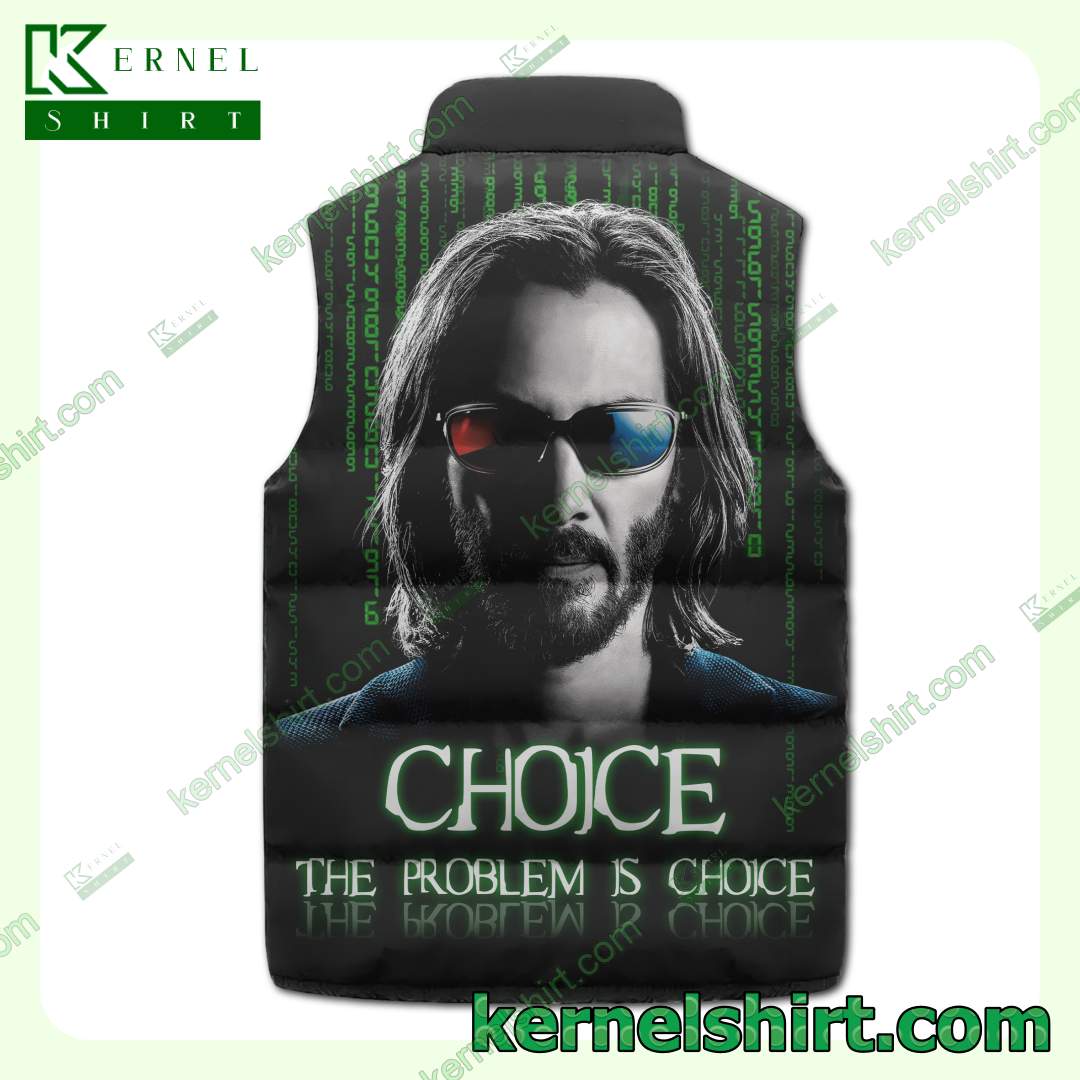Popular The Matrix Choice The Problem Is Choice Winter Thick Vest