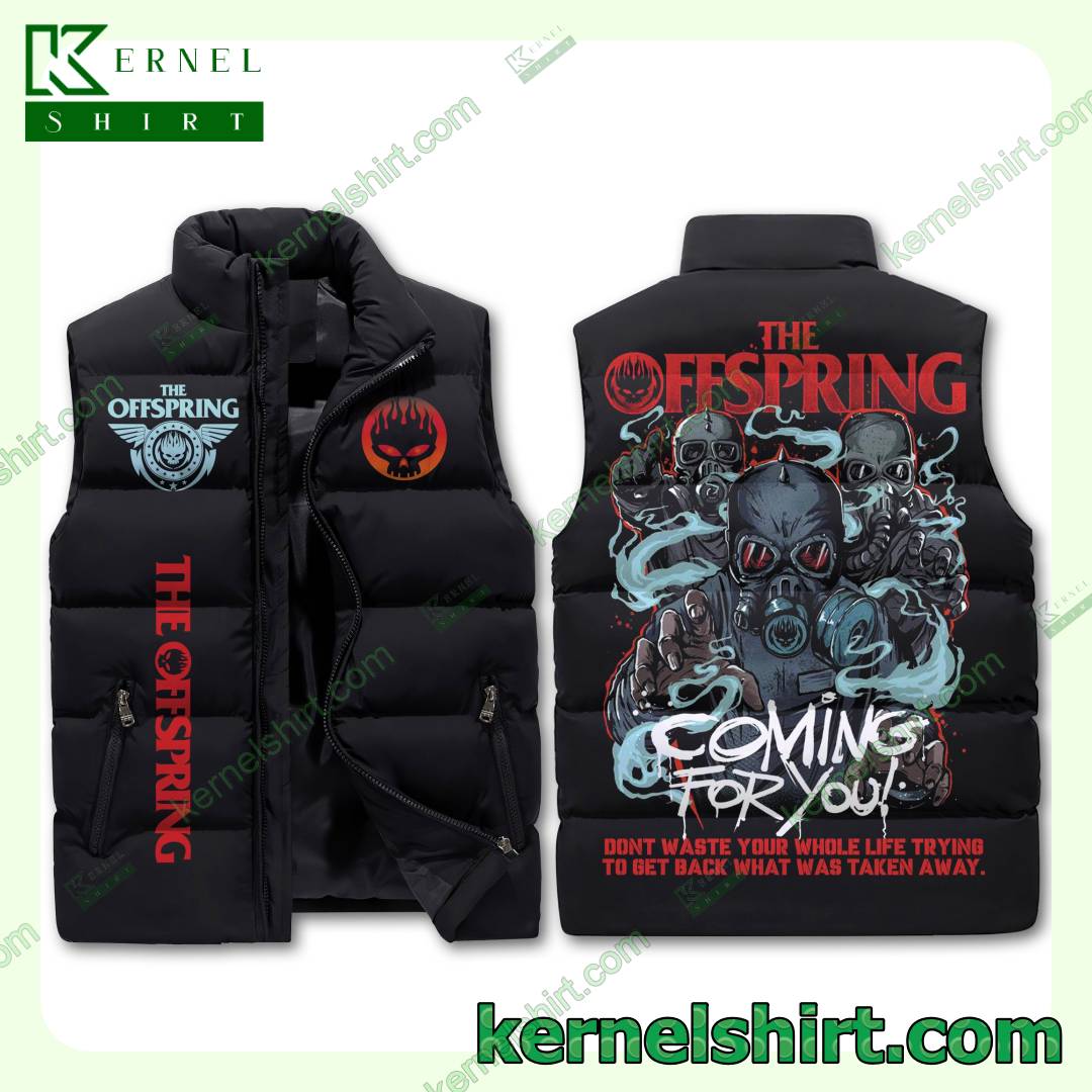 The Offspring Coming For You Men's Puffer Vest
