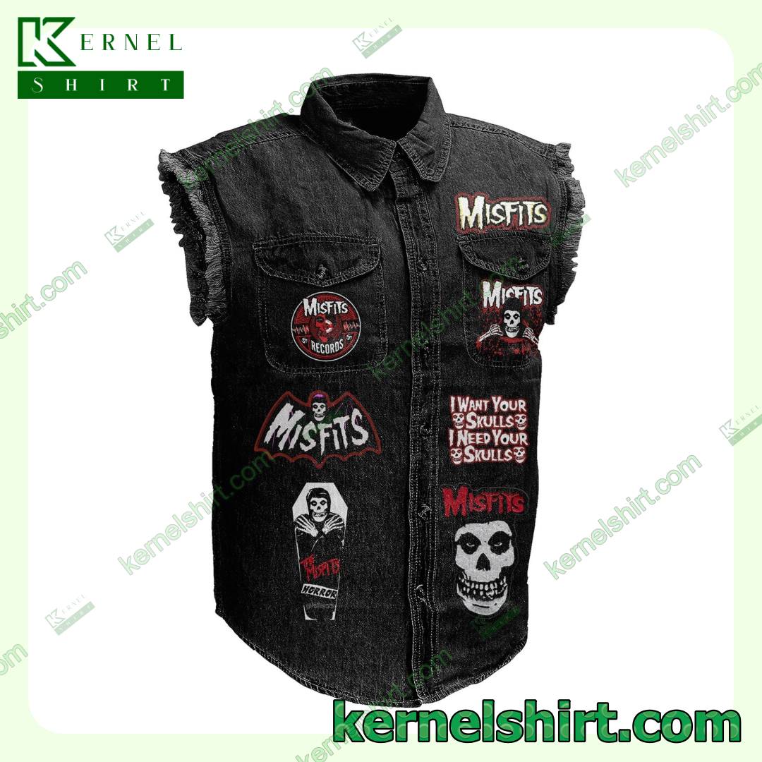 The Original Misfits Featuring I Want Your Skulls Men’s Punk Vests