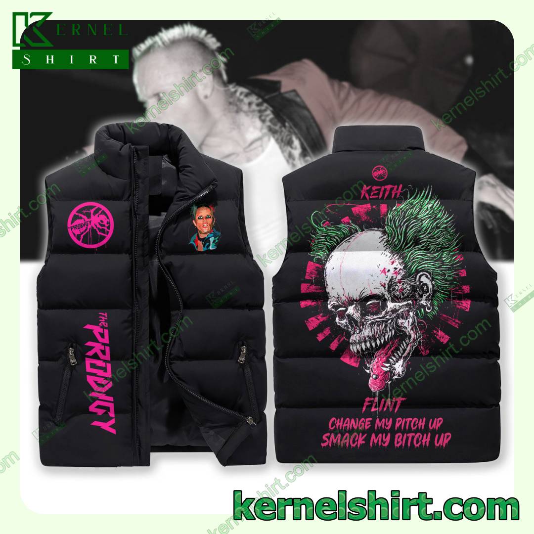 The Prodigy Keith Flint Winter Puffer Vest